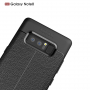 Litchi bőr tok Samsung Galaxy Note 8 - fekete