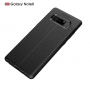 Litchi bőr tok Samsung Galaxy Note 8 - fekete