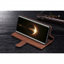 DG.Ming bőr flip cover tok 2 az egyben Samsung Galaxy Note 8 - barna