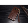 DG.Ming bőr flip cover tok 2 az egyben Samsung Galaxy Note 8 - barna