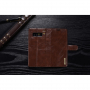 DG.Ming bőr flip cover tok 2 az egyben Samsung Galaxy Note 8 - barna