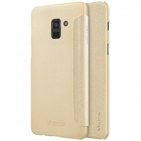 Nillkin Sparkle flip cover tok Samsung Galaxy A8 (2018) - arany
