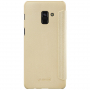 Nillkin Sparkle flip cover tok Samsung Galaxy A8 (2018) - arany