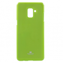 Goospery Jelly tok Samsung Galaxy A8 (2018) - zöld