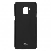 Goospery Jelly műanyag tok Samsung Galaxy A8 Plus (2018) - fekete