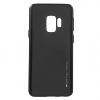 Goospery Jelly műanyag tok Samsung Galaxy S9 - fekete