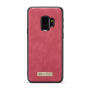 Caseme 2 az egyben pénztárcás tok Samsung Galaxy S9 - piros