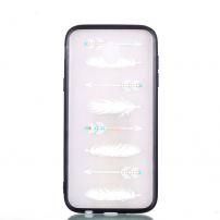 Műanyag dombornyomott tok - nyilak - Samsung Galaxy J5 (2017) - transzparens