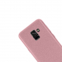 Nxe műanyag csillámló tok Samsung Galaxy A8 (2018) - rózsaszín-arany