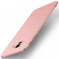 Mofi Shield műanyag tok Samsung Galaxy A8 Plus (2018) - rózsaszín-arany