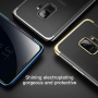 Baseus Glitter átlátszó tok kerettel Samsung Galaxy S9 - fekete