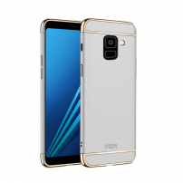 Mofi műanyag tok Samsung Galaxy A8 Plus (2018) - ezüst