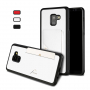 Dux Ducis Pocard bőr tok Samsung Galaxy A8 (2018) - fehér