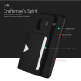 Dux Ducis Pocard bőr tok Samsung Galaxy A8 Plus (2018) - fekete