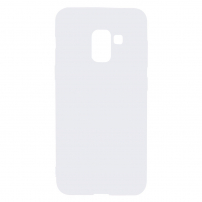 Szilikon tok Samsung Galaxy A8 (2018) - fehér