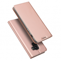 Dux Ducis Skin Pro flip cover tok Samsung Galaxy A6 (2018) - rózsaszín-arany