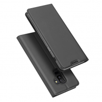 Dux Ducis Skin Pro flip cover tok Samsung Galaxy A6 Plus (2018) - szürke