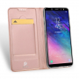 Dux Ducis Skin Pro flip cover tok Samsung Galaxy A6 Plus (2018) - rózsaszín-arany