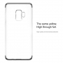 Baseus Armor átlátszó műanyag tok Samsung Galaxy S9 - fekete