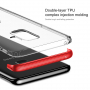 Baseus Armor átlátszó műanyag tok Samsung Galaxy S9 - piros