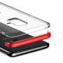 Baseus Armor átlátszó műanyag tok Samsung Galaxy S9 - piros