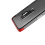 Baseus Armor átlátszó műanyag tok Samsung Galaxy S9 - piros