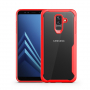 Ütésálló tok átlátszó Samsung Galaxy A6 Plus (2018) - piros
