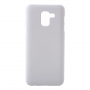 Gumírozott tok Samsung Galaxy J6 (2018) - fehér