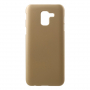Gumírozott tok Samsung Galaxy J6 (2018) - arany