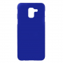 Gumírozott tok Samsung Galaxy J6 (2018) - sötétkék