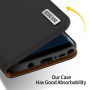 Dux Ducis Wish flip cover tok Samsung Galaxy Note 8 - fekete