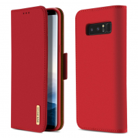 Dux Ducis Wish flip cover tok Samsung Galaxy Note 8 - piros