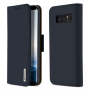 Dux Ducis Wish flip cover tok Samsung Galaxy Note 8 - sötétkék