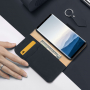 Dux Ducis Wish flip cover tok Samsung Galaxy Note 8 - sötétkék
