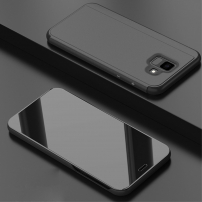 Tükrös fémezett tok Samsung Galaxy A6 (2018) - fekete