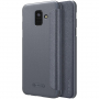 Nillkin Sparkle flip cover tok Samsung Galaxy A6 (2018) - fekete