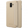 Nillkin Sparkle flip cover tok Samsung Galaxy A6 (2018) - arany