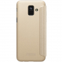 Nillkin Sparkle flip cover tok Samsung Galaxy A6 (2018) - arany