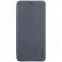 Nillkin Sparkle flip cover tok Samsung Galaxy A6 Plus (2018) - fekete