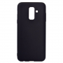 Szilikon tok Samsung Galaxy A6 Plus (2018) - fekete