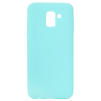 Műanyag tok Samsung Galaxy J6 (2018) - türkizkék