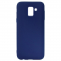 Műanyag tok Samsung Galaxy J6 (2018) - sötétkék