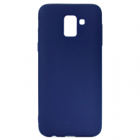 Műanyag tok Samsung Galaxy J6 (2018) - sötétkék