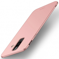 Mofi műanyag tok Samsung Galaxy A6 Plus (2018) - rózsaszín-arany