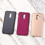 X-Level műanyag matt tok Samsung Galaxy A6 Plus (2018) - arany