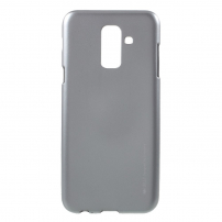Goospery Jelly műanyag tok Samsung Galaxy A6 Plus (2018) - szürke