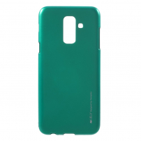 Goospery Jelly műanyag tok Samsung Galaxy A6 Plus (2018) - zöld