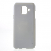 Goospery Jelly műanyag tok Samsung Galaxy A6 (2018) - ezüst