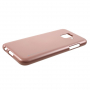 Goospery Jelly műanyag tok Samsung Galaxy A6 (2018) - rózsaszín-arany