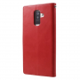 Goospery Blue Moon flip cover tok Samsung Galaxy A6 Plus (2018) - piros